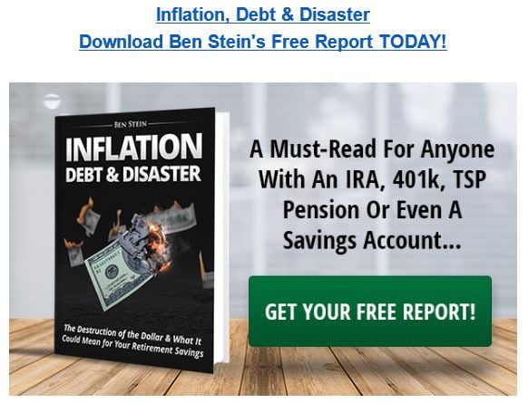 ben stein inflation debt disaster report